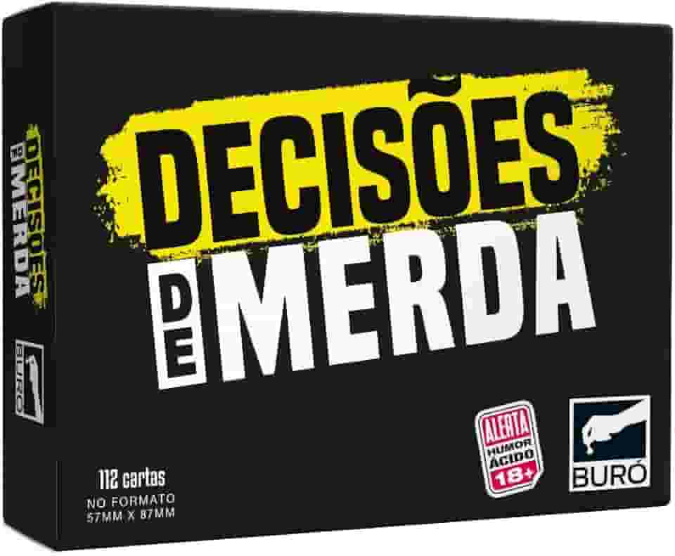 Buró, Decisões de Merda, Jogo de Cartas para Amigos, 5-30 jogadores