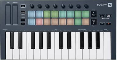 Teclado MIDI compacto Novation FLKey Mini para FL Studio