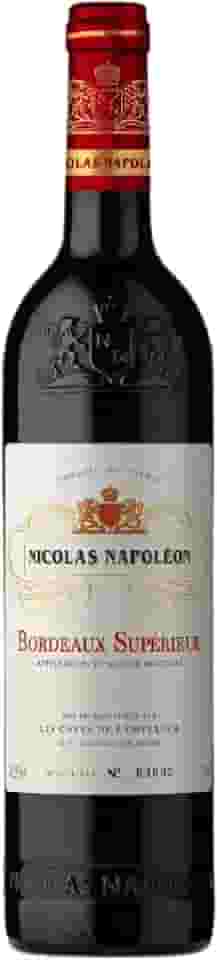 Nicolas Napoleón, Vinho tinto, Merlot e Cabernet Sauvignon, Françês, Castel Freres, 750ml