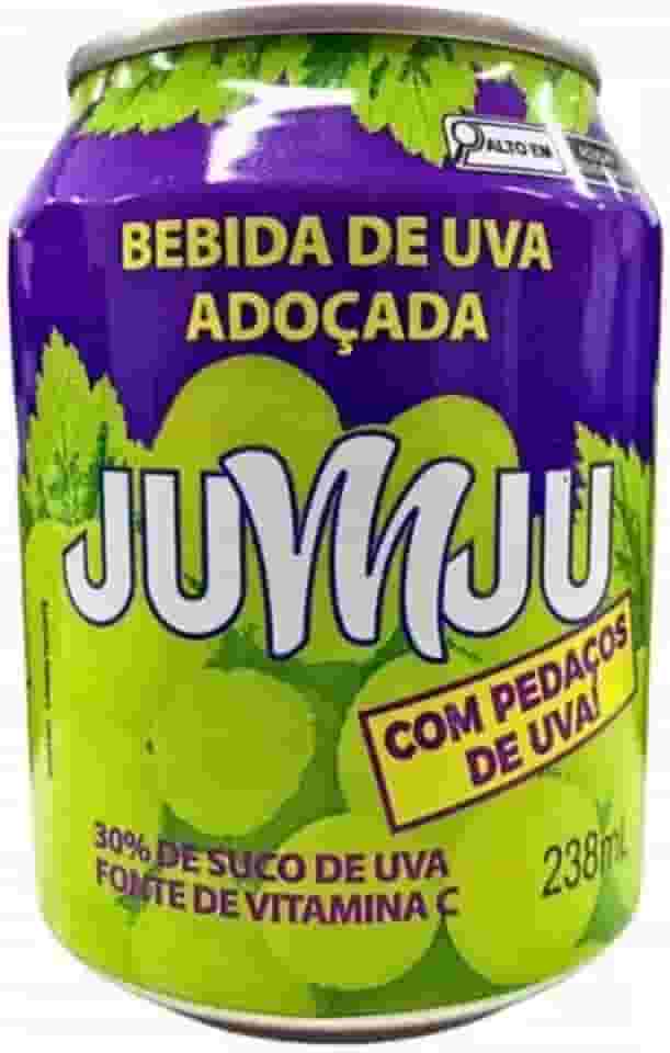 Suco De Uva Importado Jumju Com Pedaços Lata 238ml