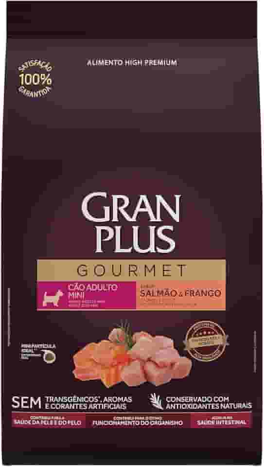 Granplus Ração Granplus Gourmet Para Cães Adultos De Porte Mini Sabor Salmão 10 1Kg