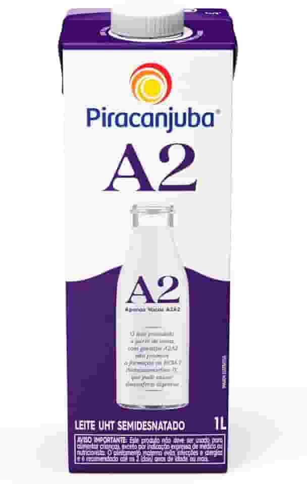 Piracanjuba Leite Semidesnatado A2 1L