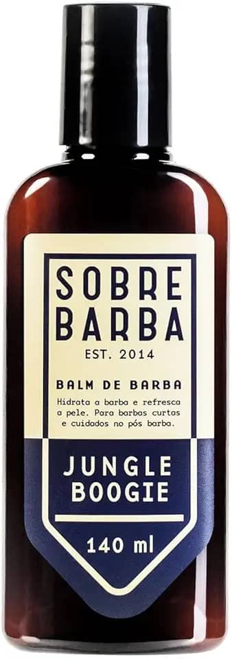 Balm de Barba - Jungle Boogie 140Ml, Sobrebarba, Azul, 140 Ml