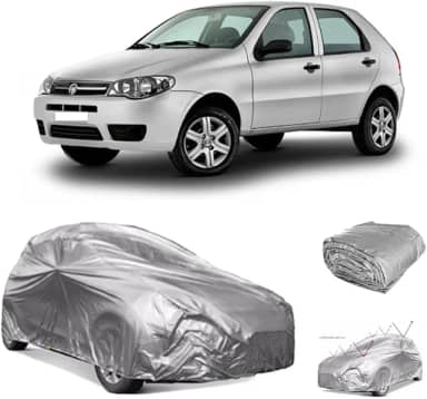 Capa Para Cobrir Carro PALIO Forrada, Impermeável, Anti-U.V. - Protege do Sol, Chuva e Poeira - LOPEZCAR