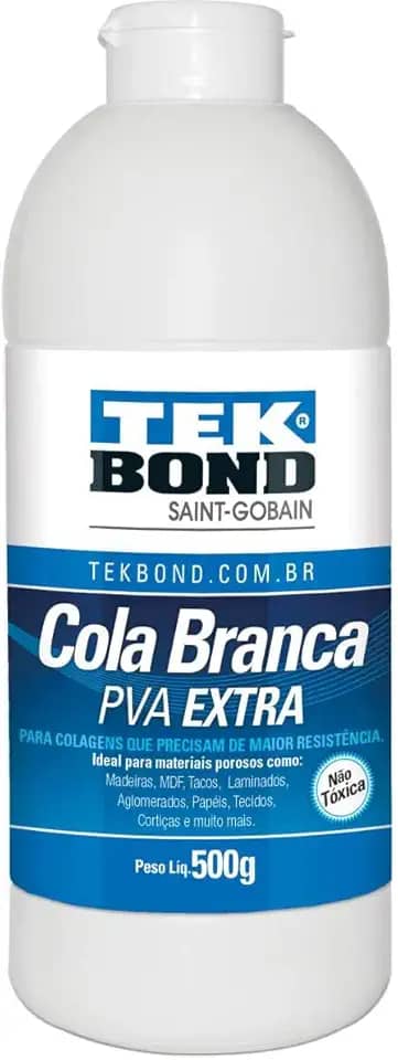 Tekbond Cola De Alta Resistencia Branca Pva Extra 500g