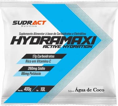 Sudract Isotônico Em Pó Hydramaxi Agua De Coco Rende Até 10 Litros Energy Drink Pré E Durante Os Treinos Agua De Coco