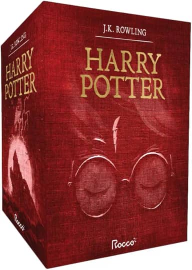 Box Harry Potter Premium Vermelho (7 Livros em capa dura)