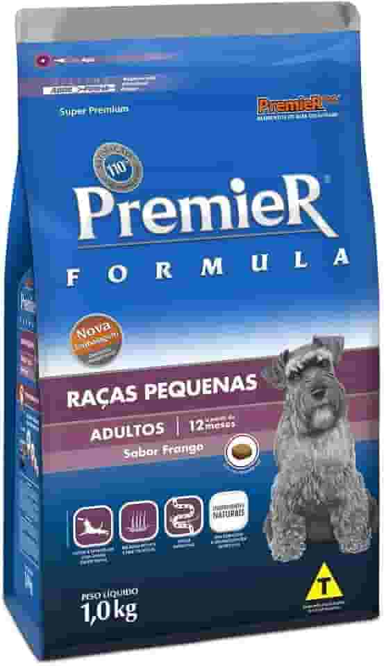 Ração Premier Fórmula para Cães Adultos de Raças Pequenas Sabor Frango, 1kg Premier Pet Raça Adulto,