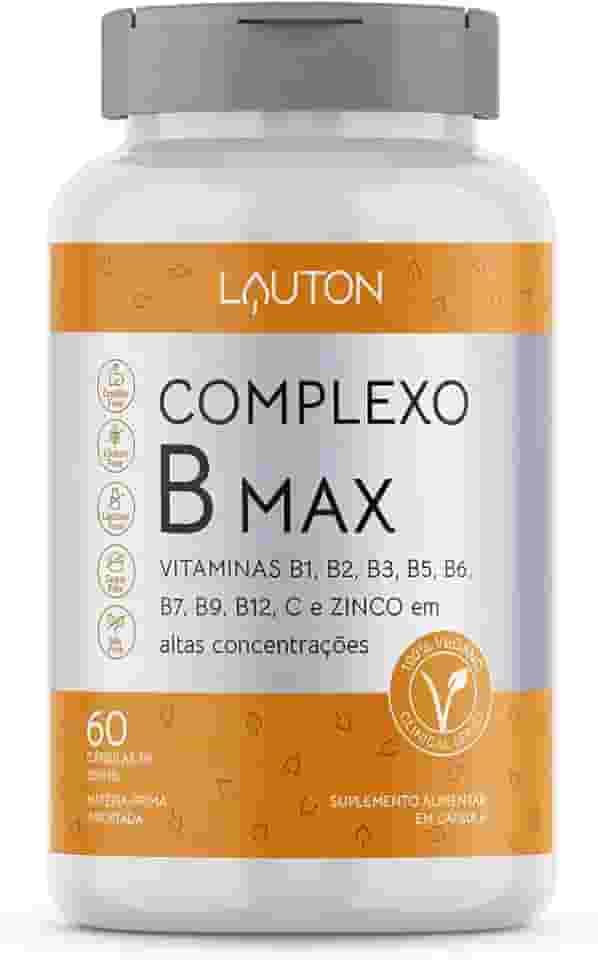 Complexo B Max 60 Cps - Lauton