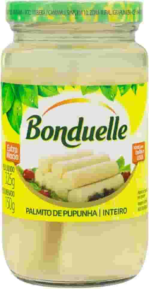 BONDUELLE Palmito Pupunha em Conserva Inteiro Vidro 150g