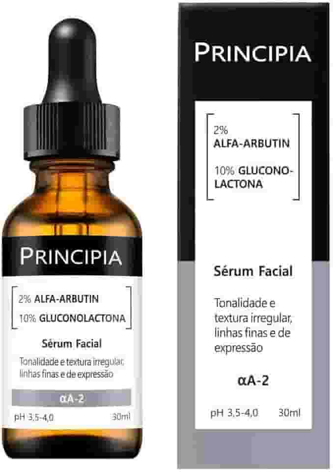 Sérum Principia 2% Alfa-arbutin + 10% Gluconolactone