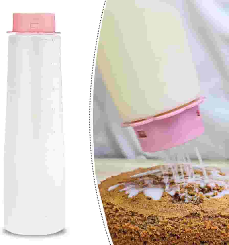 Bisnaga Para Molhar Bolo Pão de Ló Regador de Bolos Chuveirinho Para Bolo Capacidade 500ml