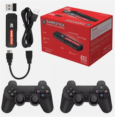 Gamestick GD10 4.5 /Game stick 4k atualizado, Game pendrive, Console de Video game, Jogos Retro