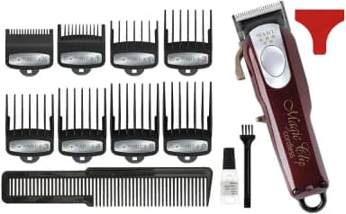 Aparador Cabelo MAGIC CLIP CORDLESS Prata/Vermelha WAHL