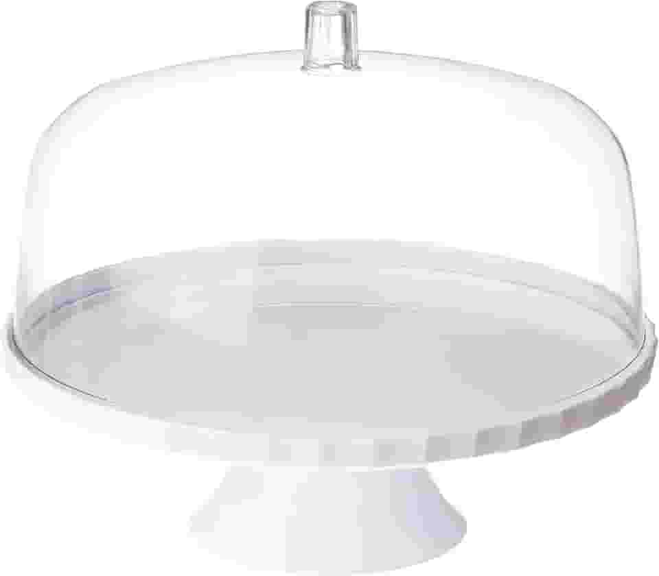 Boleira Festa 25 Cm com Pe, Ou, Bf 251 Bcf, Branco