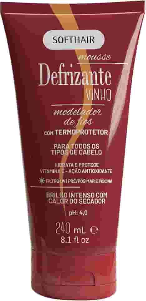 Soft Hair Defrizante Vinho (Pequeno)