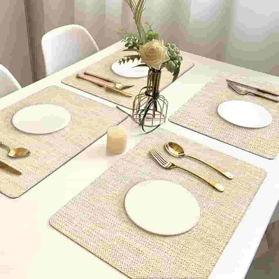 4 Jogo Americano Florença Bg Impermeável Limpa Fácil Pvc