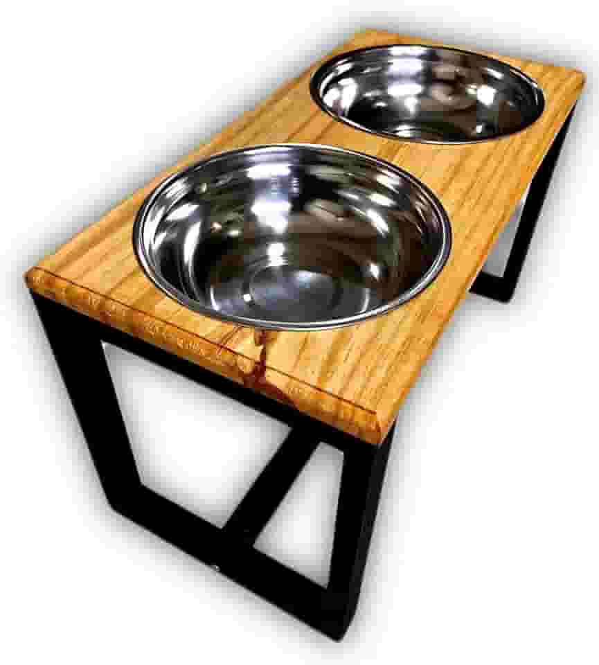 Comedouro Alto Duplo para Cães Tamanho G