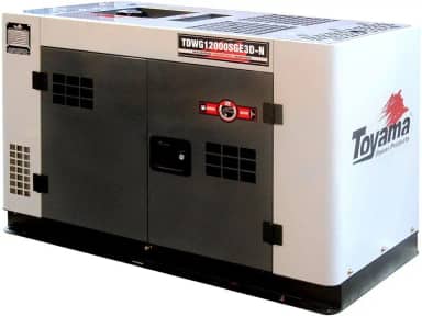 GERADOR DIESEL TOYAMA TDWG12000SGE3D-N 12,5KVA TRIF 220V SILENT APTO ATS