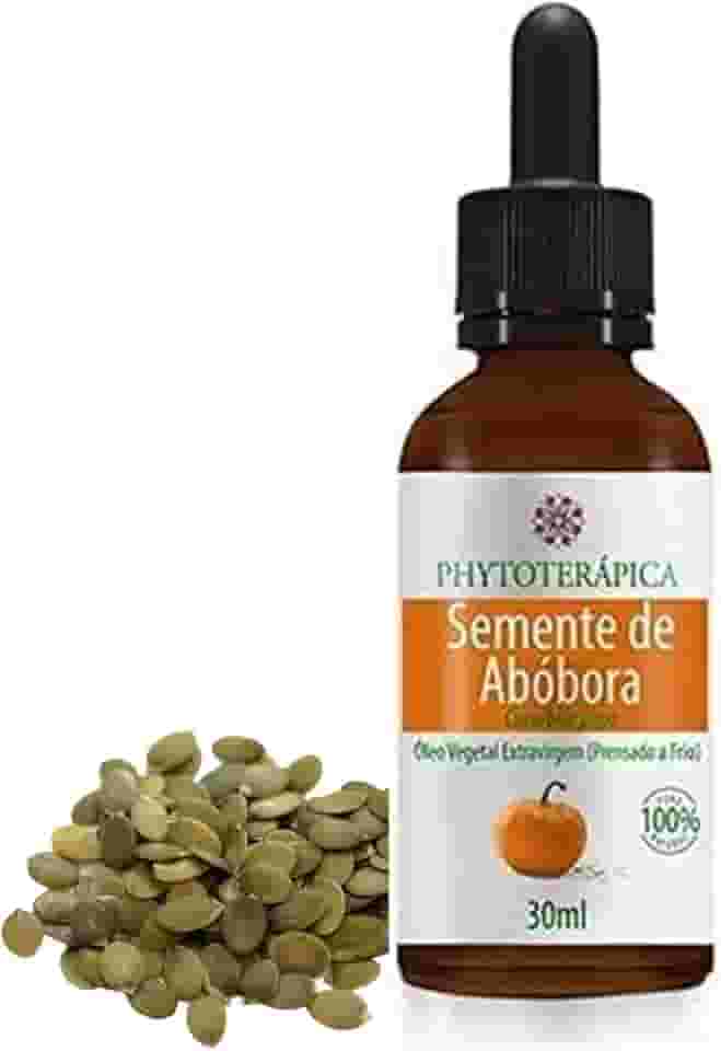 PHYTOTERAPICA - Óleo Vegetal de Semente de Abóbora - Aromaterapia - Pele e Cabelo - Melhora o aumento do brilho e a elasticidade da pele. Ajuda a fortalecer os cabelos - 100% Puro e Natural - 30ml