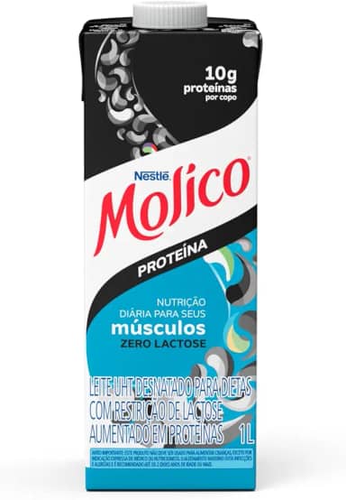 Leite Desnatado Molico +Proteína Zero Lactose 1L