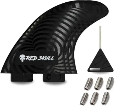 Quilhas Prancha Surf Padrão Fcs M3 Ou M5 + 6 Parafusos + Chave