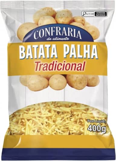BATATA PALHA 400G CONFRARIA DO ALIMENTO