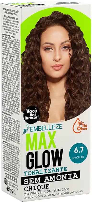 Tonalizante Vegano MaxGlow Individual Chocolate Chic 6.7