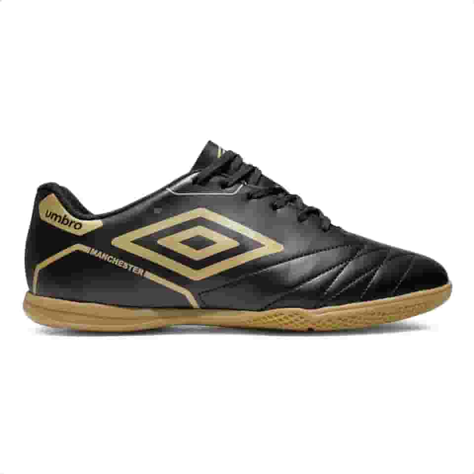 Chuteira Futsal Umbro Manchester Masculina Indoor Solado Antiderrapante Confortável U01FB00459