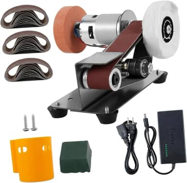 Lixadeira de Cinta Compacta para Trabalhos em Metal E Madeira