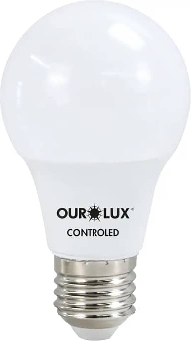 Lâmpada Inteligente CONTROLED Sensor de Presença 9W Bivolt 2700K OUROLUX