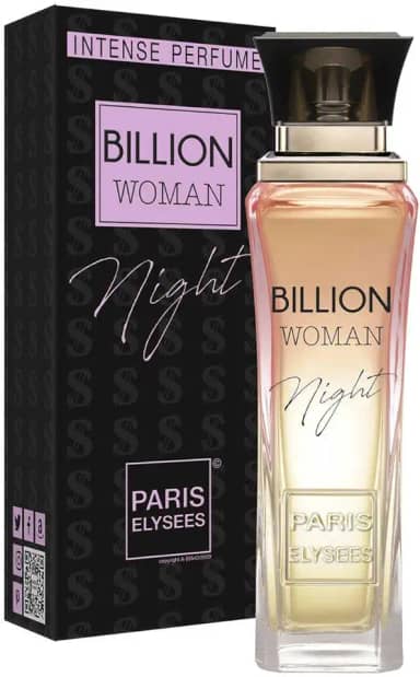 PARIS ELYSEES, Perfume Importado Eau De Toilette Feminino Billion Woman Night 100ml