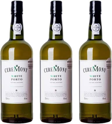 Kit 3x Vinho do Porto Ceremony Branco Seco 750ml