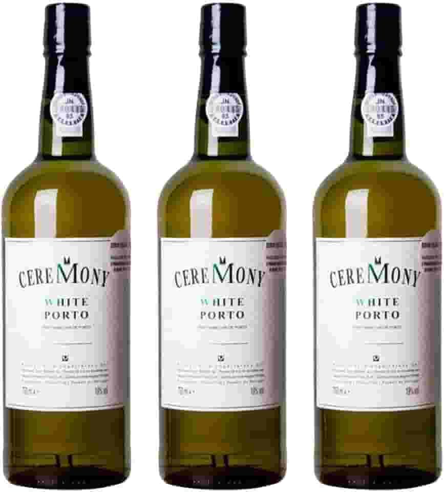 Kit 3x Vinho do Porto Ceremony Branco Seco 750ml