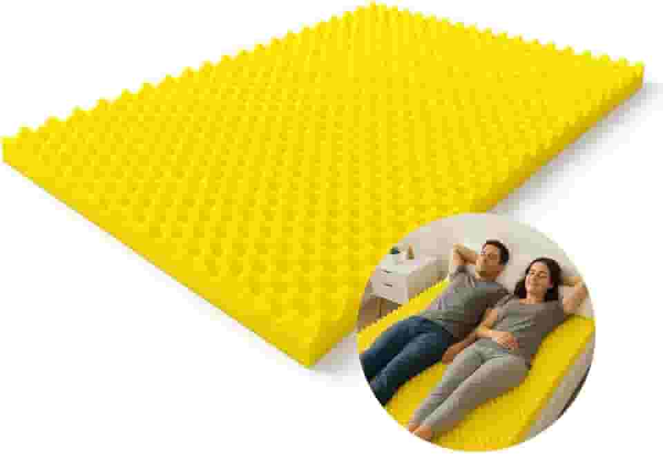 Colchão Casca de Ovo Anti Escaras Para Cama de Casal 138x188cm/