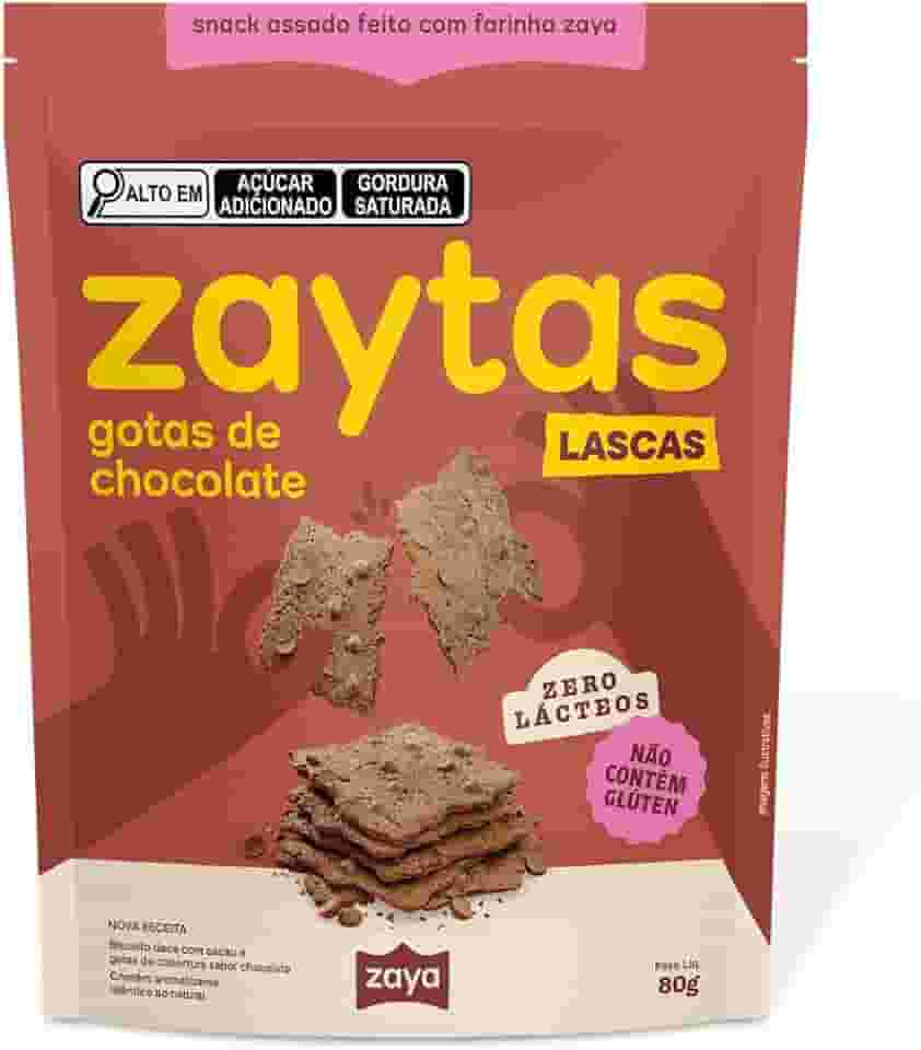 Zaytas Gotas de Chocolate, Lascas - Zero Lacteos - 80g