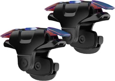 GOFOYO CK3 Gatilhos móveis, controle de jogos para celular, gatilho de jogo para PUBG/Fortnite/Call of Duty, joysticks de controle sensível de atirador, gatilho de mira e disparo para iPhone e