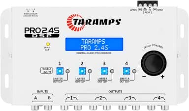 Taramps Pro 2.4S Branco - Processador de Audio Equalizador