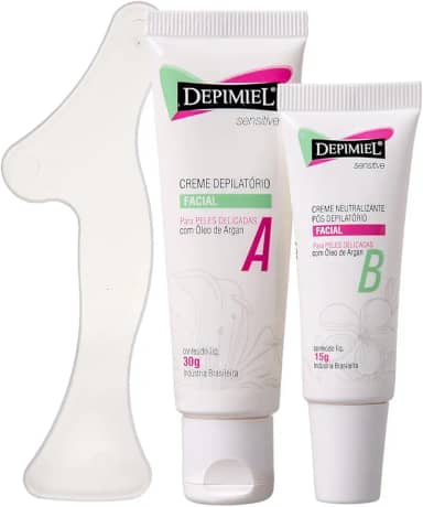 Creme Depilatório Facial A+B 45g-Sensitive