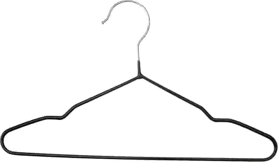 Mor - Kit Cabide Infantil Soft Touch Preto