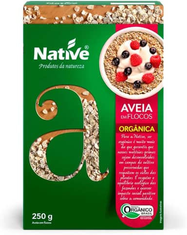 Aveia em Flocos Orgânica Native, 250 g