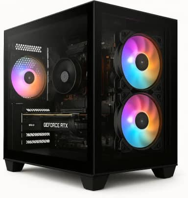 PC Gamer Skill Aquarium, AMD Ryzen 5 5600GT, 16GB 3200MHz, Radeon Vega 7, SSD 1TB M.2, Fonte 500w, Preto SKA004