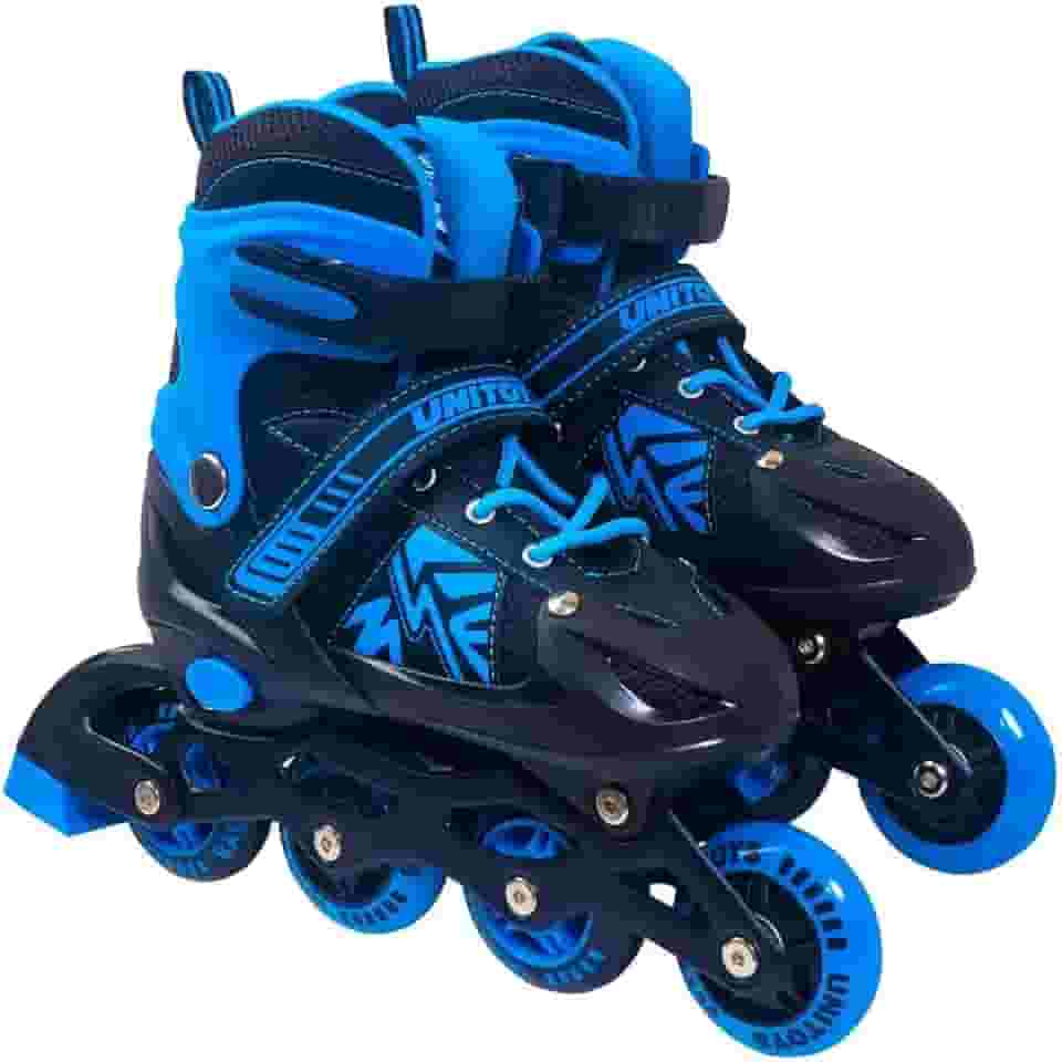 Patins Inline Unitoys Azul Tamanho 34-37 (M)
