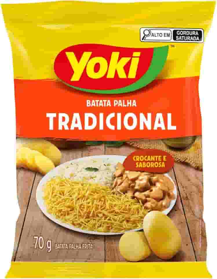 Batata Palha Tradicional Yoki Pacote 70g