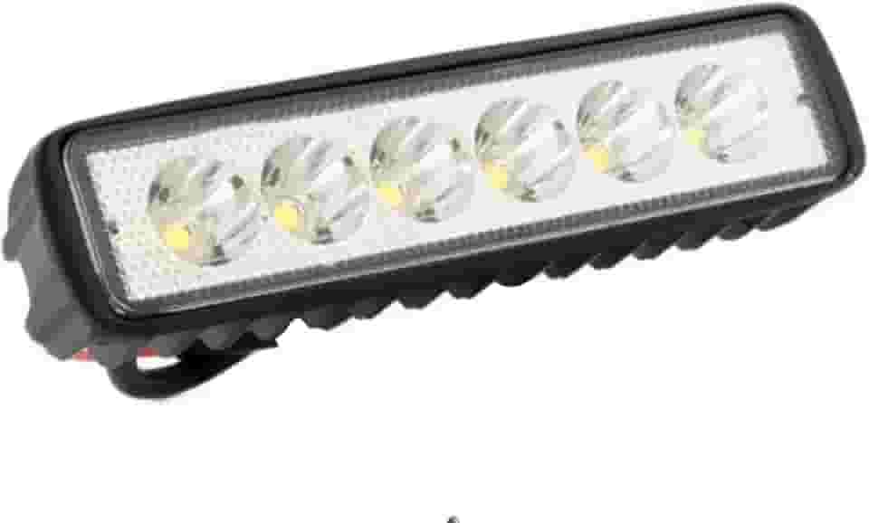 Farol Milha Auxiliar 6 Leds 18w Off Road Moto Carro Gzd118