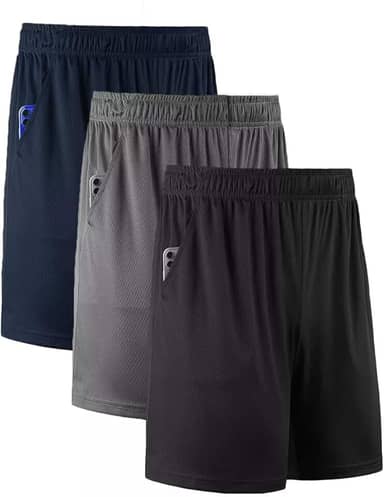 Kit 3 Shorts Masculino Básico Bermuda Fitness Treino