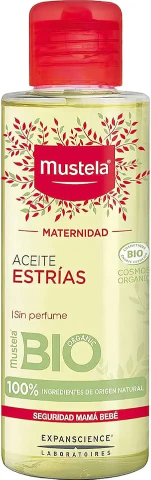 Mustela Maternité Óleo Prevenção De Estrias Para Gestantes De Rápida Absorção Vermelho Médio/105 Ml