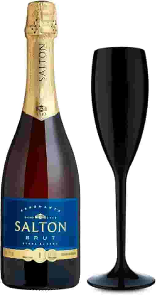 Genérico, Espumante Salton Branco Brut 750ml + Taça Acrílico