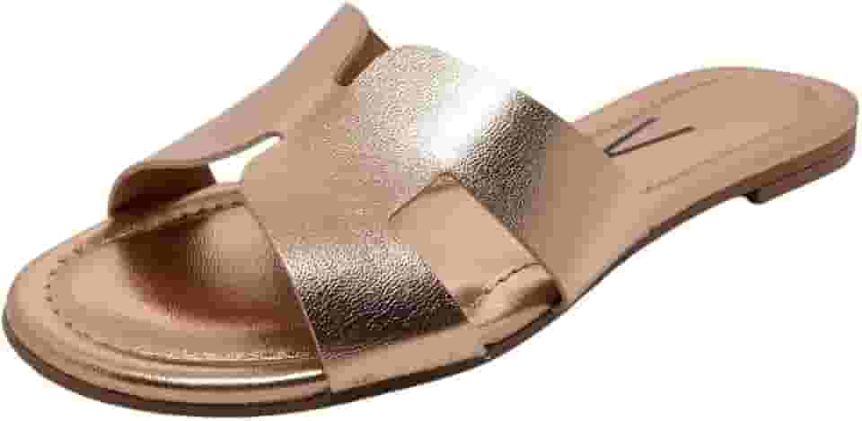 Chinelo Rasteira Vizzano Slide Metalizado 6371.167