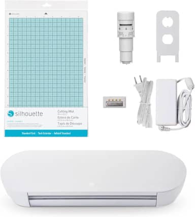Silhouette America Máquina de Corte de Vinil Silhouette Portrait de 4 A 9 Polegadas com Software de Estúdio, Pixscan, Ferramenta Elétrica e Compatível com Es Mat, Habilitado para Sna e Ipt, 50 Db